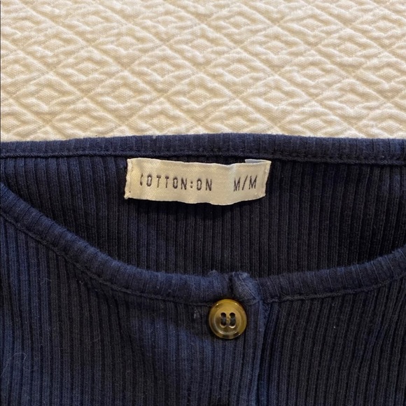 Cotton On Navy Tank Top - Picture 2 of 3